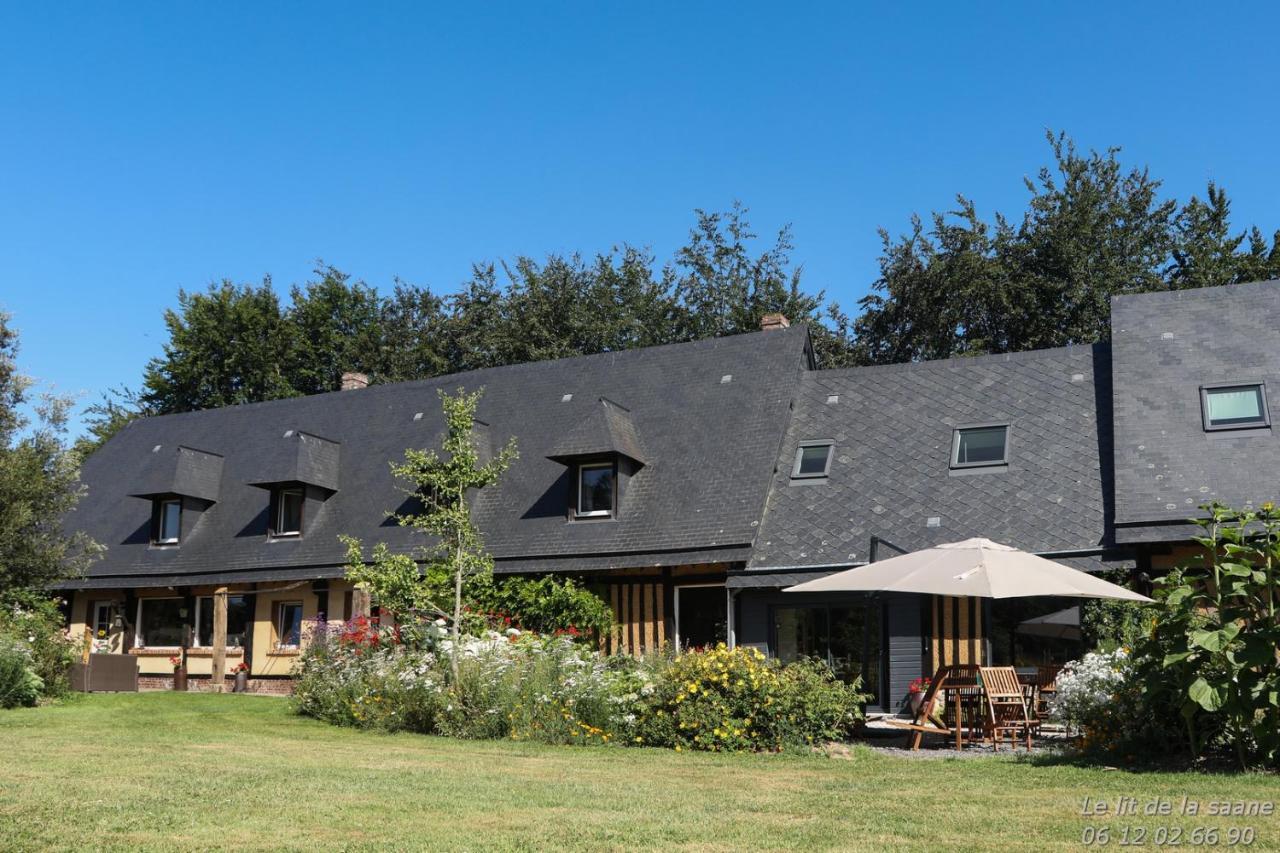 Le Lit De La Saane Bed & Breakfast Auzouville-sur-Saane Bagian luar foto
